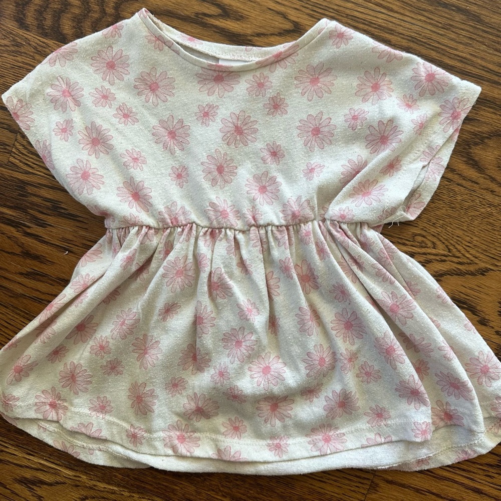 Floral Pink Kids Top